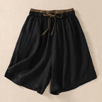 Relaxed Fit Drawstring Waist Shorts for Women – Casual Comfort & Convenience