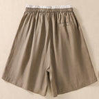 Relaxed Fit Drawstring Waist Shorts for Women – Casual Comfort & Convenience