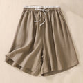 Relaxed Fit Drawstring Waist Shorts for Women – Casual Comfort & Convenience