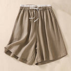Relaxed Fit Drawstring Waist Shorts for Women – Casual Comfort & Convenience