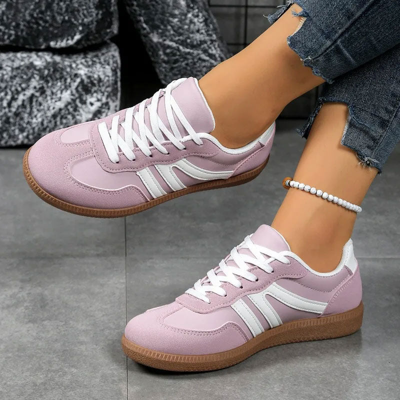Lightweight Luxury Slip-On Flat Sneakers