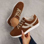 Retro Breathable Round-Toe Sports Flats