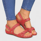Isabella Orthopedic Ankle-Length Comfort Sandals | Solid Open Toe Comfort Sandals