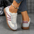 Lightweight Luxury Slip-On Flat Sneakers