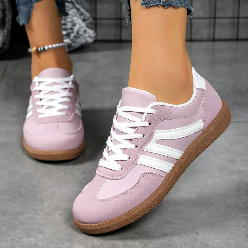 Lightweight Luxury Slip-On Flat Sneakers