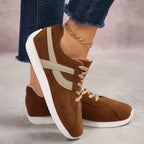 Retro Breathable Round-Toe Sports Flats