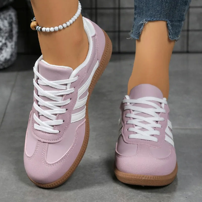 Lightweight Luxury Slip-On Flat Sneakers