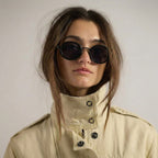 Round Frame Sunglasses for Women – Stylish Casual Eyewear