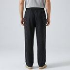 Oliver Relaxed Fit Trousers | Solid Elastic Waist Trousers
