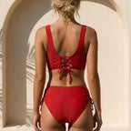 Olivia Fitted Bikini | Wrap Front Wide Straps Bikini