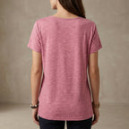 Isla Relaxed Fit Top | Short Sleeve Solid Top