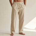 Harrison Relaxed Fit Trousers | Drawstring Waist Side Pockets Trousers