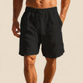 Theo Relaxed Fit Swim Shorts | Drawstring Waist Side Pockets Swim Shorts