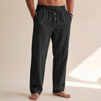 Harrison Relaxed Fit Trousers | Drawstring Waist Side Pockets Trousers