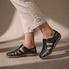 Isla Orthopedic Closed-Toe Sandals | Cutout Details Comfort Fit Sandals