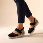 Orthopedic Platform Espadrille Sandals for Women – Supportive Comfort & Style