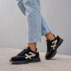 Orthopedic Platform Low-Top Sneakers for Women – Supportive Comfort & Style