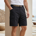 Loose Fit Knee-Length Cargo Shorts for Men – Lightweight & Functional Comfort