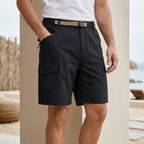 Loose Fit Knee-Length Cargo Shorts for Men – Lightweight & Functional Comfort