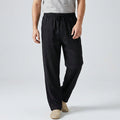 Oliver Relaxed Fit Trousers | Solid Elastic Waist Trousers