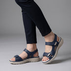 Sienna Orthopedic Comfort Fit Sandal | Chunky Sole Adjustable Straps Sandal