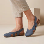 Orthopedic Comfort Fit Closed-Toe Slingback Sandals for Women – Supportive & Breathable Design