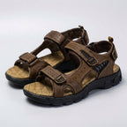 Adjustable Perforated Strap Sandals for Men – Orthopedic Support & Comfort