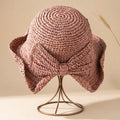 Isla Relaxed Fit Bucket Sun Hat | Wide Brim Bow Detail Sun Hat