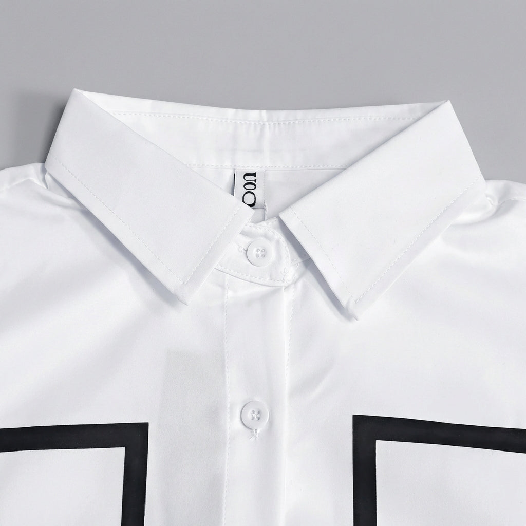 Francesca Relaxed Fit A-Line Shirt Dress | Collared Half Sleeve Shirt Dress