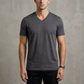 Slim Fit V-Neck T-Shirt for Men – Casual Comfort & Style