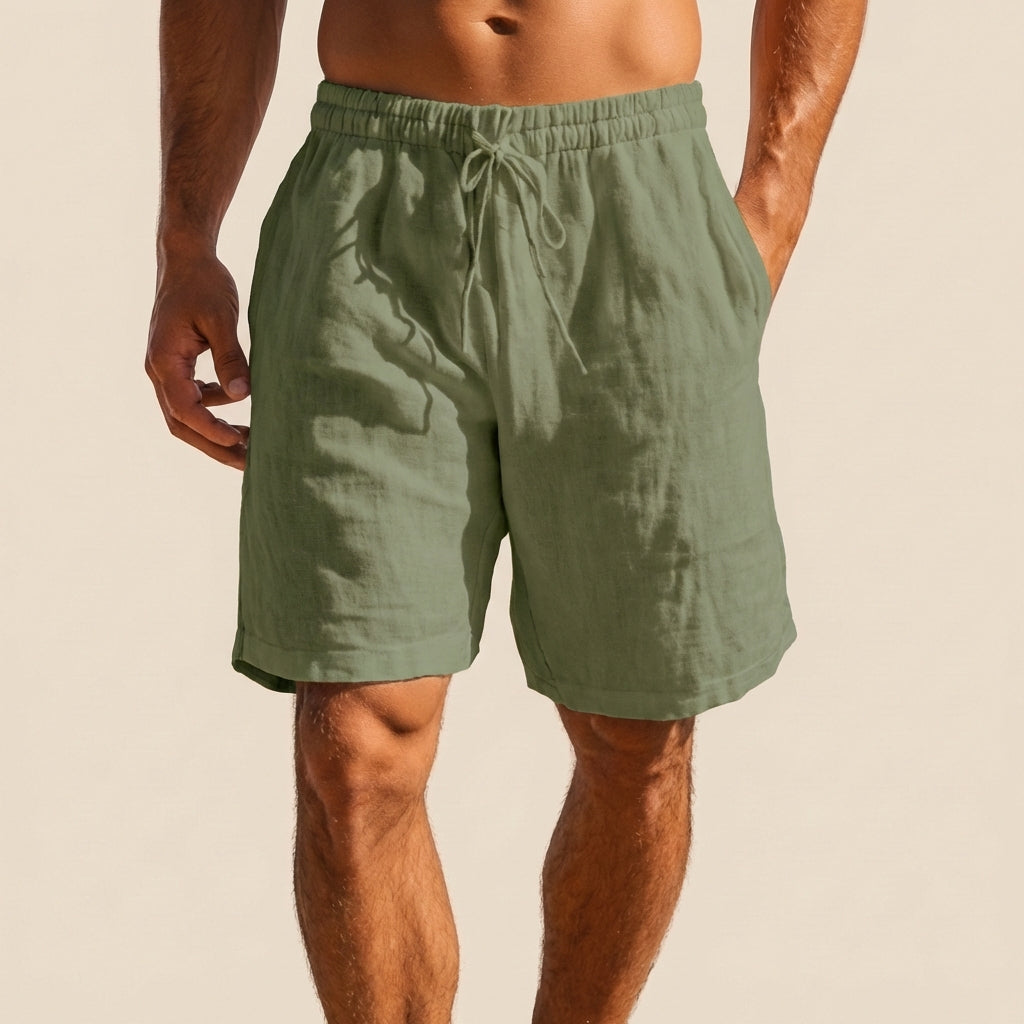 Relaxed Fit Above-Knee Swim Shorts for Men – Lightweight & Breathable Comfort