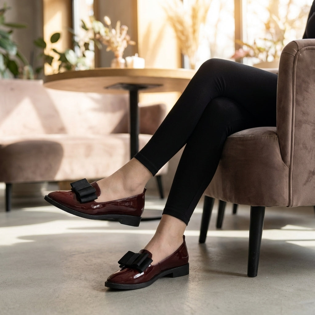 Pointed Toe Orthopedic Loafers for Women – Supportive & Stylish Comfort