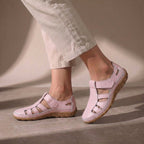 Isla Orthopedic Closed-Toe Sandals | Cutout Details Comfort Fit Sandals