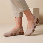 Orthopedic Comfort Fit Closed-Toe Slingback Sandals for Women – Supportive & Breathable Design