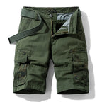 Relaxed Fit Belted Cargo Shorts for Men – Functional Casual Comfort