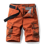 Relaxed Fit Belted Cargo Shorts for Men – Functional Casual Comfort