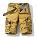 Relaxed Fit Belted Cargo Shorts for Men – Functional Casual Comfort