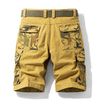 Relaxed Fit Belted Cargo Shorts for Men – Functional Casual Comfort