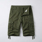 Relaxed Fit Belted Cargo Shorts for Men – Casual Comfort & Function