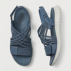 Orthopedic Criss-Cross Strappy Sandals for Women – Supportive & Adjustable Comfort