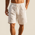 Theo Relaxed Fit Swim Shorts | Drawstring Waist Side Pockets Swim Shorts