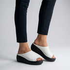 Rosie Orthopedic Platform Slide Sandals | Slip-On Open-Toe Sandals