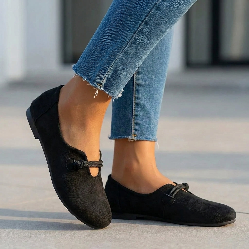 Orthopedic Round Toe Loafers for Women – Supportive & Stylish Comfort
