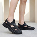 Mesh Cutout Orthopedic Clogs for Men – Breathable Comfort & Support