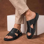 Orthopedic Perforated Wide Fit Slide Sandals for Men – Supportive Comfortable Design