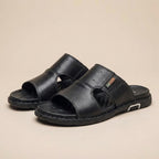 Orthopedic Perforated Wide Fit Slide Sandals for Men – Supportive Comfortable Design