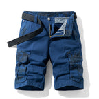 Relaxed Fit Belted Cargo Shorts for Men – Functional Casual Comfort