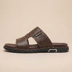 Orthopedic Perforated Wide Fit Slide Sandals for Men – Supportive Comfortable Design