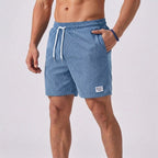 Relaxed Fit Ribbed Drawstring Corduroy Shorts for Men – Casual Comfortable Style