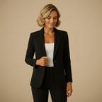 Women's long sleeve office blazer